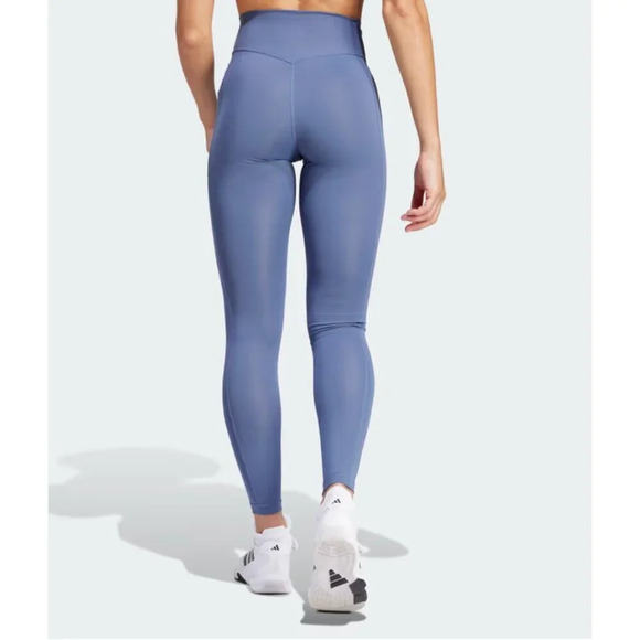 Adidas Aerotek  Optime High Rise 7/8 Lavender Leggings XL/P - Picture 4 of 6